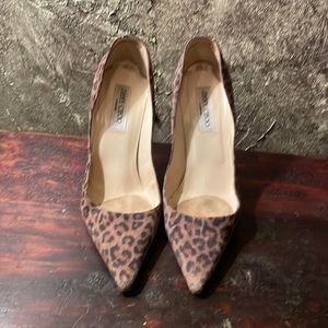 JIMMY CHOO cheetah pumps.